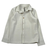Trussardi Camicia tinta unita con Bottoni Verde Acqua per Neonato TIA26082CA VERDE ACQUA TRUSSARDI 