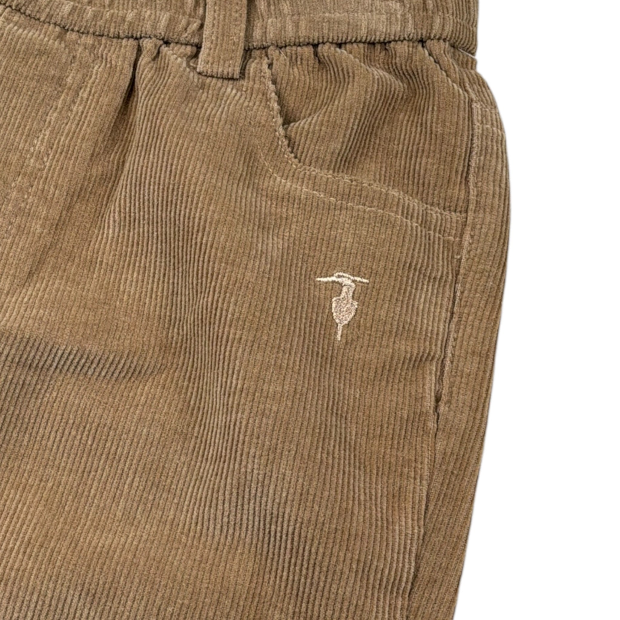 Trussardi Pantalone tinta unita con Elastico In Vita Beige per Neonato TIA26087PA BEIGE TRUSSARDI 