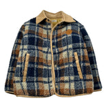 Trussardi Giubbino Tricolore con Fantasia A Quadri Modello Teddy Beige per Neonato TIA26099GB BEIGE TRUSSARDI 