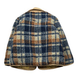 Trussardi Giubbino Tricolore con Fantasia A Quadri Modello Teddy Beige per Neonato TIA26099GB BEIGE TRUSSARDI 
