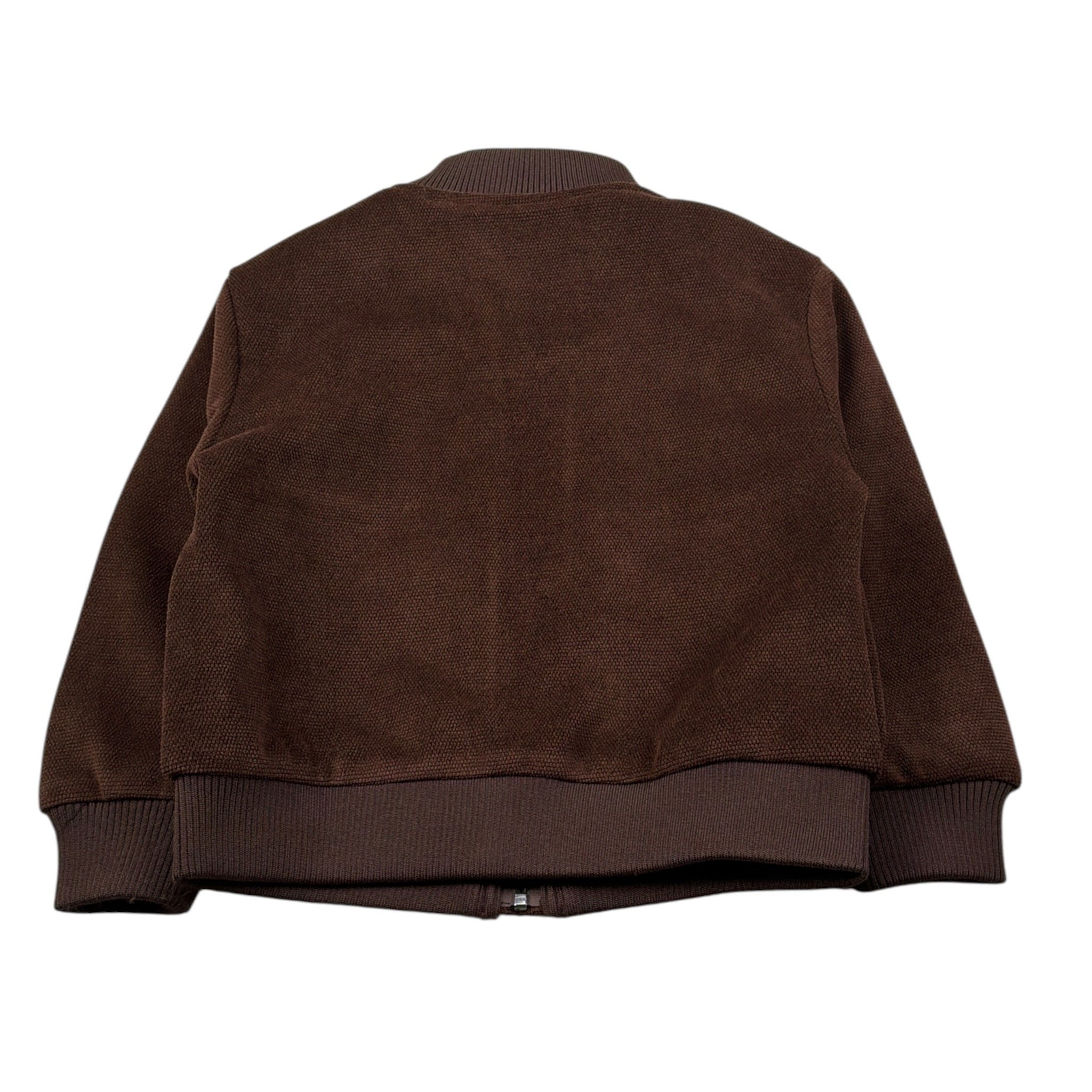 Trussardi Felpa con Zip tinta unita Marrone per Neonato TIA26106FE MARRONE TRUSSARDI 