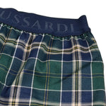 Trussardi Pantalone tinta unita con Fantasia A Quadri Verde per Neonata TIA26129PA VERDE TRUSSARDI 