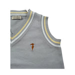 Trussardi Gilet tinta unita Scollo A V Grigio per Neonato TIA26133GL GRIGIO TRUSSARDI 