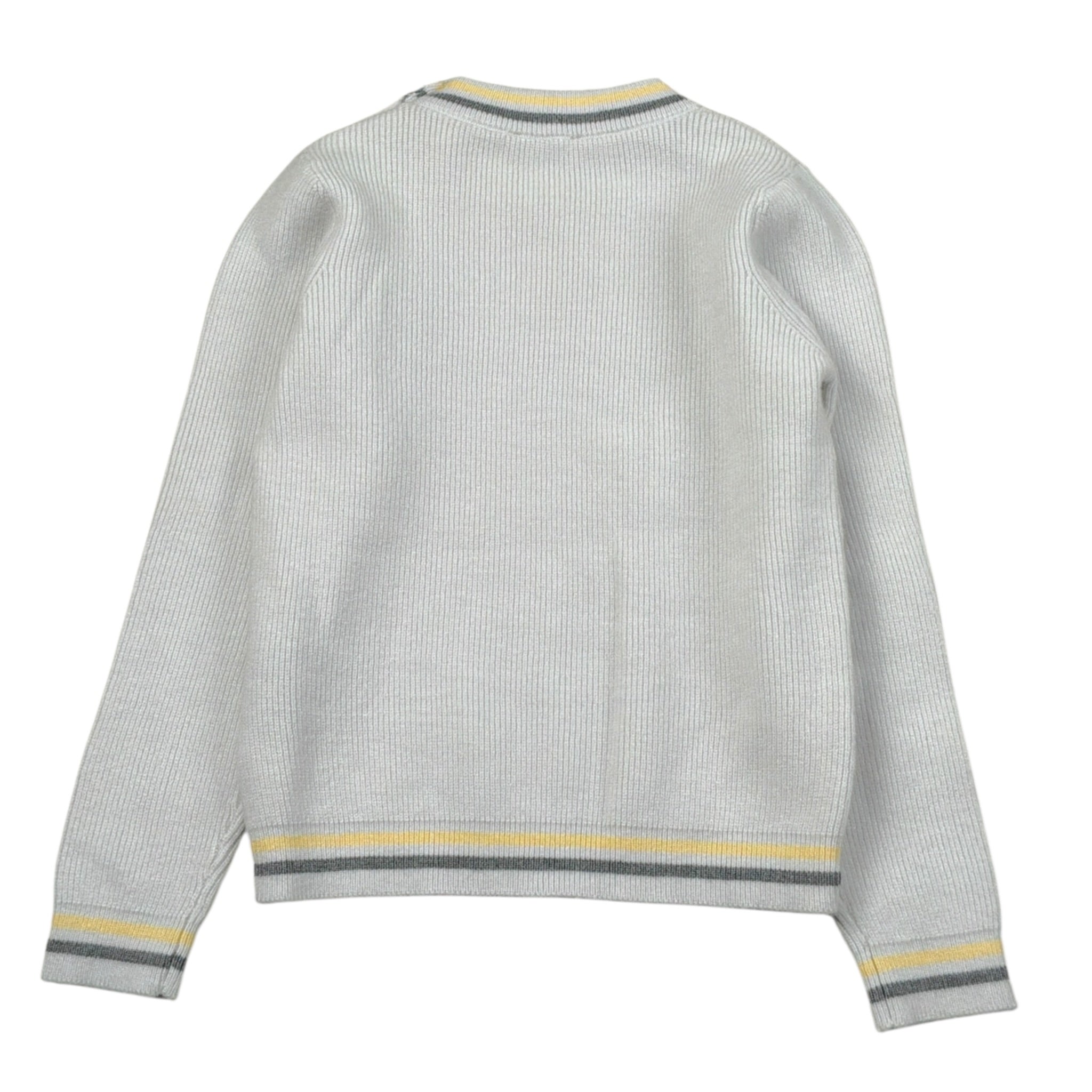 Trussardi Maglia tinta unita Mezzocollo Bianco per Neonato TIA26135MA BIANCO TRUSSARDI 
