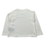 Trussardi Shirt Girocollo Tint Unita con Logo Panna per Neonata TIA26140TS PANNA TRUSSARDI 