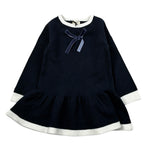 Trussardi Abito tinta unita In Maglia Blu per Neonata TIA26145VE BLU TRUSSARDI 