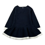 Trussardi Abito tinta unita In Maglia Blu per Neonata TIA26145VE BLU TRUSSARDI 