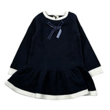 Trussardi Abito tinta unita In Maglia Blu per Neonata TIA26145VE BLU TRUSSARDI 