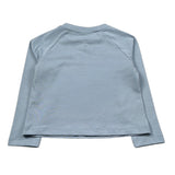 Trussardi Shirt Girocollo tinta unita con Logo Azzurro per Neonata TIA26146TS AZZURRO TRUSSARDI 