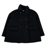 Trussardi Cappotto tinta unita Doppiopetto Blu per Neonato TIA26151CP BLU TRUSSARDI 