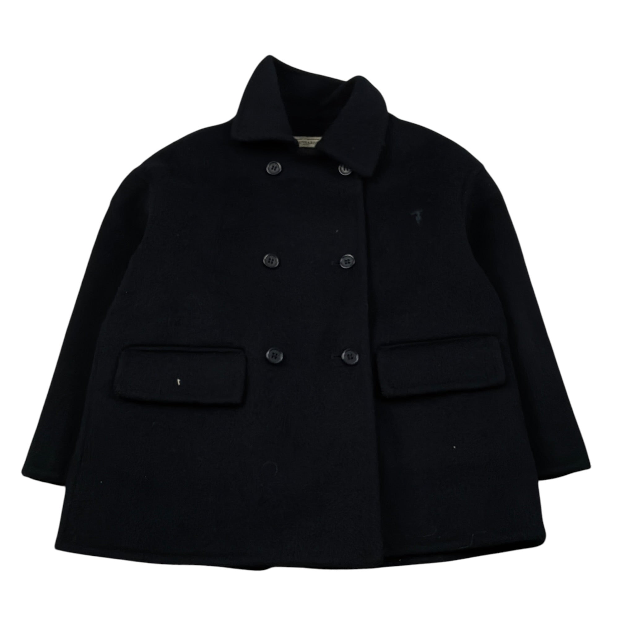 Trussardi Cappotto tinta unita Doppiopetto Blu per Neonato TIA26151CP BLU TRUSSARDI 