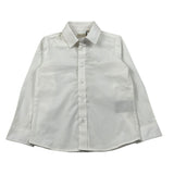 Trussardi Camicia Manica Lunga tinta unita con Logo Panna per Neonato TIA6016CA PANNA TRUSSARDI 