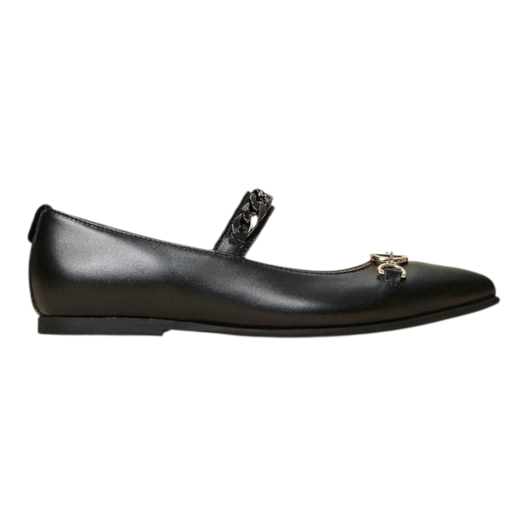Twinset Ballerine tinta unita Nero per Bambina 212GCJ130 NERO TWINSET 