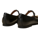 Twinset Ballerine tinta unita Nero per Bambina 212GCJ130 NERO TWINSET 