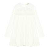 Twinset Abito Manica Lunga tinta unita Panna per Bambina 242GJ2101X PANNA TWINSET 