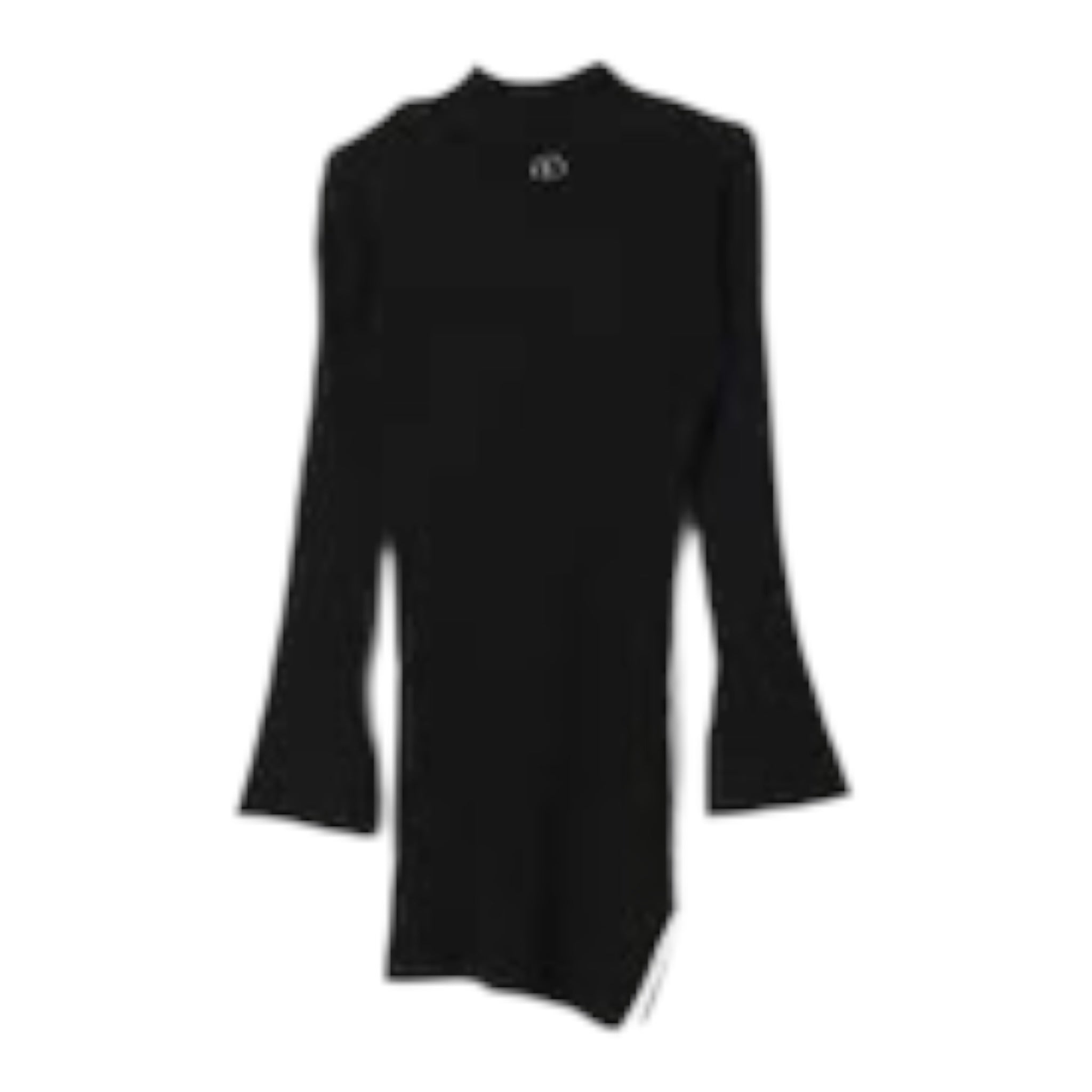 Twinset Abito Manica Lunga tinta unita Nero per Bambina 242GJ3041 NERO TWINSET 