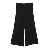 Twinset Pantalone tinta unita con Borchie Nero per Bambina 242GJ3183 NERO TWINSET 