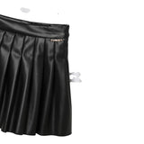 Twinset Completo 2 Pezzi Shirt-Gonna Bicolore Panna/Nero per Neonata 252GB2040 PANNA/NERO TWINSET 