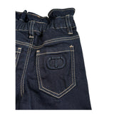 Twinset Jeans tinta unita con Elastico In Vita Blu per Neonata 252GB2230N BLU TWINSET 