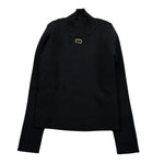 Twinset Maglia tinta unita Mezzo Collo Nero per Neonata 252GB3012N NERO TWINSET 
