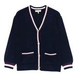 Twinset Cardigan tinta unita con Profili In Contrasto Blu per Neonata 252GB3060X BLU TWINSET 