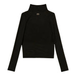 Twinset Shirt Velata tinta unita con Top Nero per Bambina 252GJ2310XX NERO TWINSET 