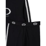 Twinset Completo 2Pz Maglia-Pantalone tinta unita Nero per Bambina 252GJ301AX NERO TWINSET 