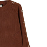 Twinset Maglia tinta unita Mezzo Collo Cammello per Bambina 252GJ3061XX CAMMELLO TWINSET 