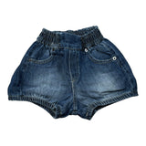U+È Short tinta unita In Denim Blu per Neonata UE1911 BLU U+è 