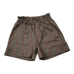 U+È Short Stampa Fantaisa con Elastico In Vita Beige per Neonata UE1956 BEIGE U+è 
