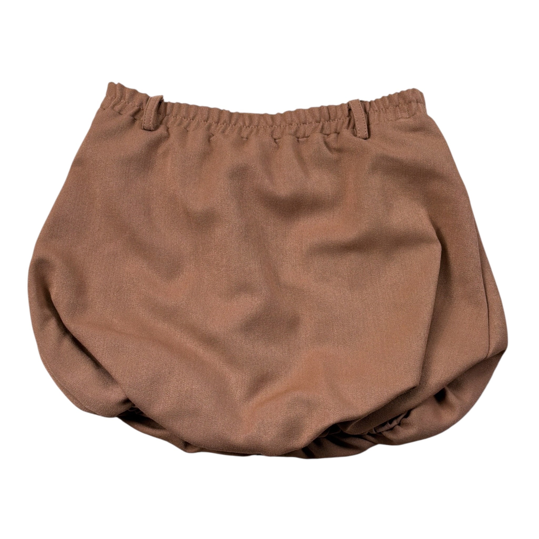 U+È Short tinta unita con Elastico In Vita Cammello per Bambina UE1961 CAMMELLO U+è 