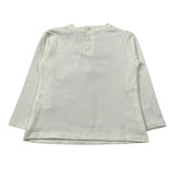 U+È Shirt Girocollo tinta unita con Stampe Panna per Neonata UE2006N PANNA U+è 