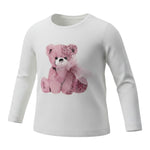 U+È Shirt tinta unita con Stampa Bianco per Bambina UE2038XX BIANCO U+è 