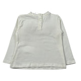 U+È Shirt tinta unita con Stampa Panna per Neonata UE2040X PANNA U+è 
