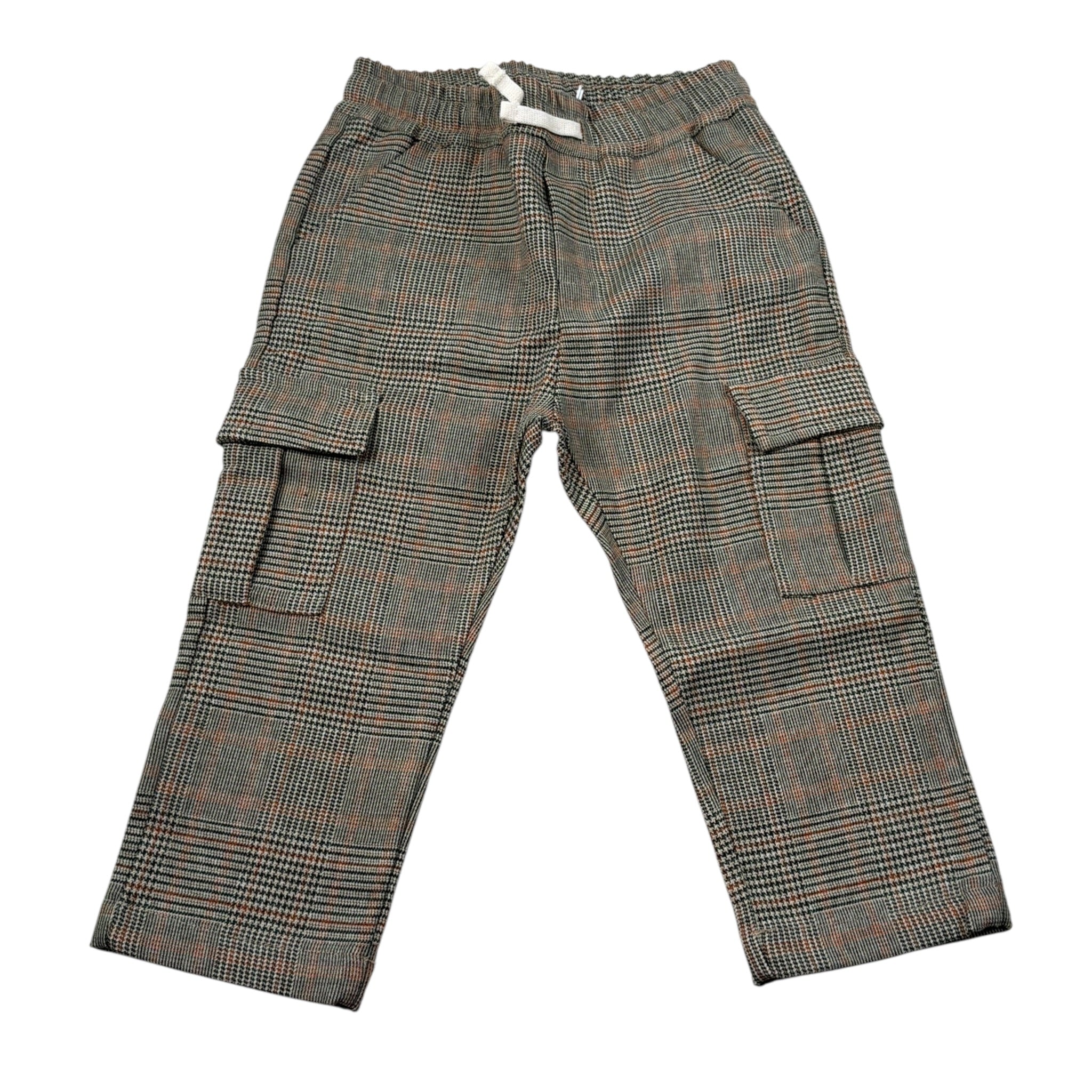 U+È Pantalone tinta unita con Elastico In Vita Beige per Neonato UEM0468X BEIGE U+è 