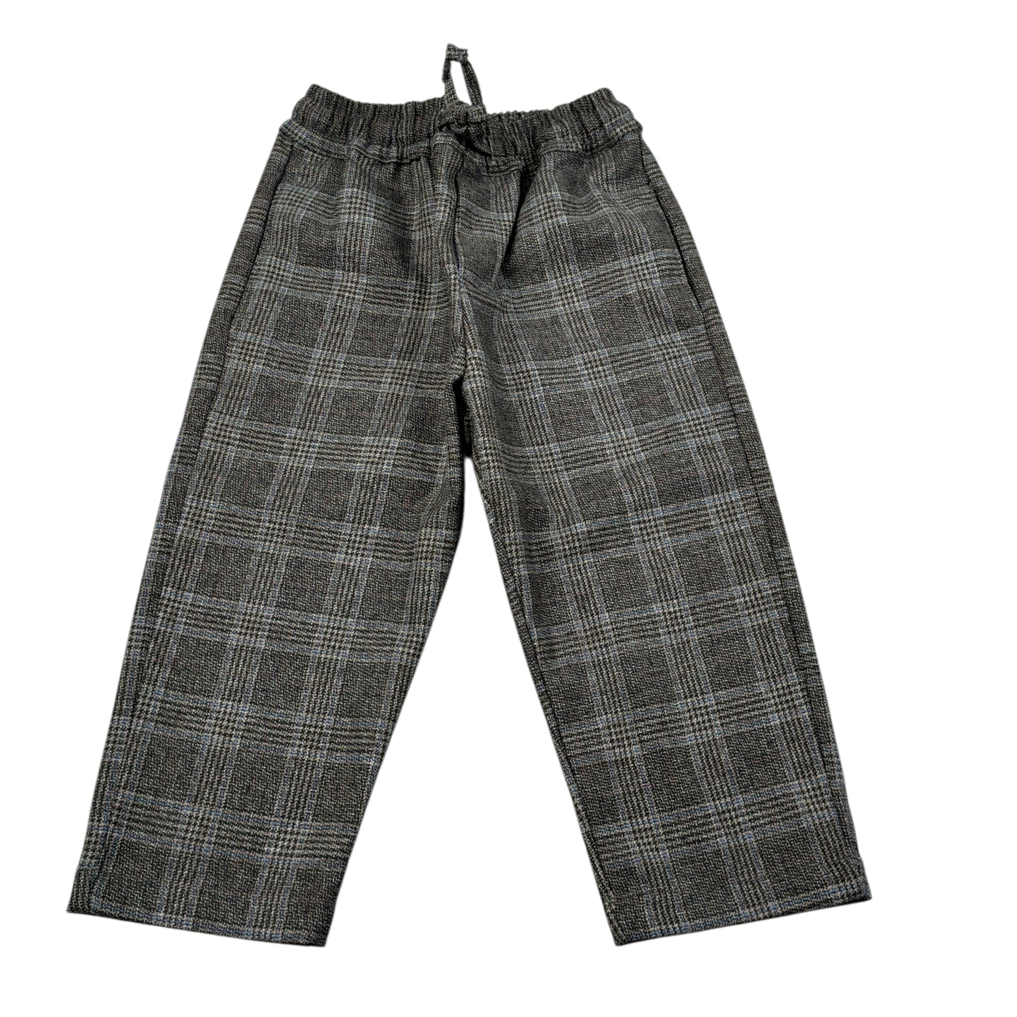 U+È Pantalone Tinta Jnita con Elastico In Vita Grigio per Neonato UEM0662N GRIGIO U+è 