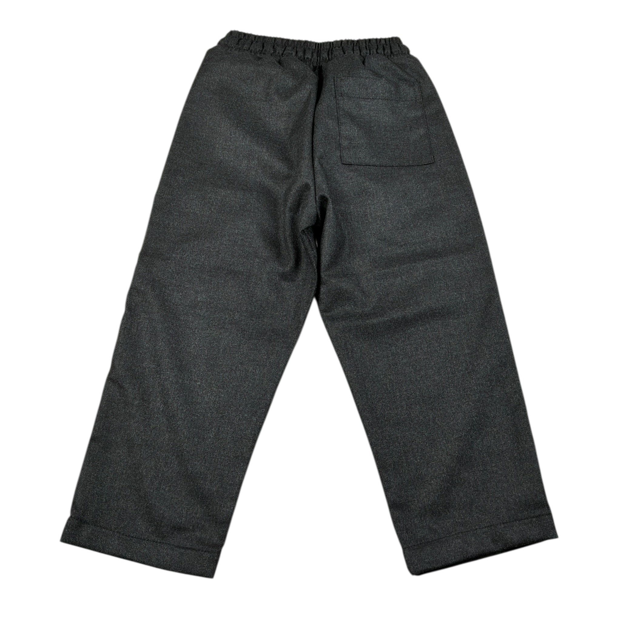 U+È Pantalone tinta unita con Elastico In Vita Grigio per Bambino UEM0698 GRIGIO U+è 