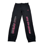 Umbro Pantalone Tuta tinta unita con Stampe Nero per Bambina PNTT NERO UMBRO 