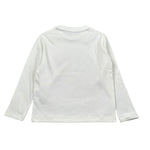 U.S. Pollo Assn Shirt tinta unita con Stampa Bianco per Neonato 000065 BIANCO U.S. POLO ASSN 