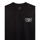 Vans Shirt Girocollo tinta unita con Logo Nero per Bambino VN000JCTBLK NERO VANS 