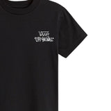 Vans T-Shirt Girocollo tinta unita con Logo Nero per Neonato VN000Q02BLKN NERO VANS 
