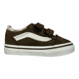 Vans Sneaker tinta unita con Strappi Verde per Bambino VN000 VERDE VANS 