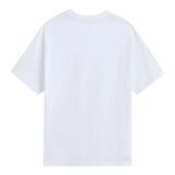 Vans T-Shirt tinta unita Girocollo con Logo Bianco per Bambino VN0A4MQ3WHTX BIANCO VANS 
