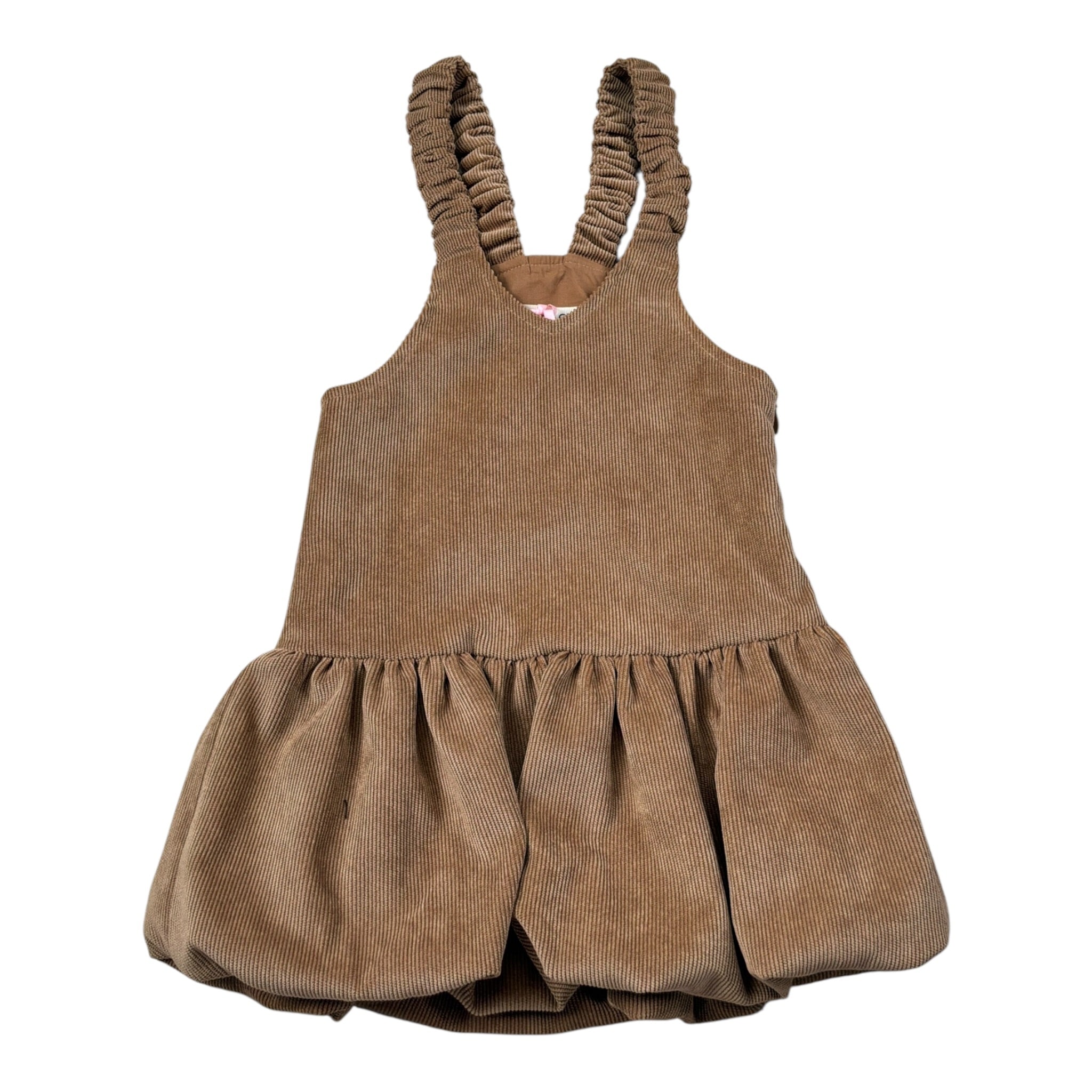 Vicolo Abito Tnta Unita In Camoscio Beige per Neonata 3142V00274N BEIGE VICOLO 