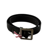 Vicolo Cintura tinta unita con Fibia Nero per Bambina 3146BELT002 NERO VICOLO 