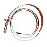 Vicolo Cintura tinta unita con Fibia Rosa Fluo per Bambina 3146BELT003 ROSA FLUO VICOLO 