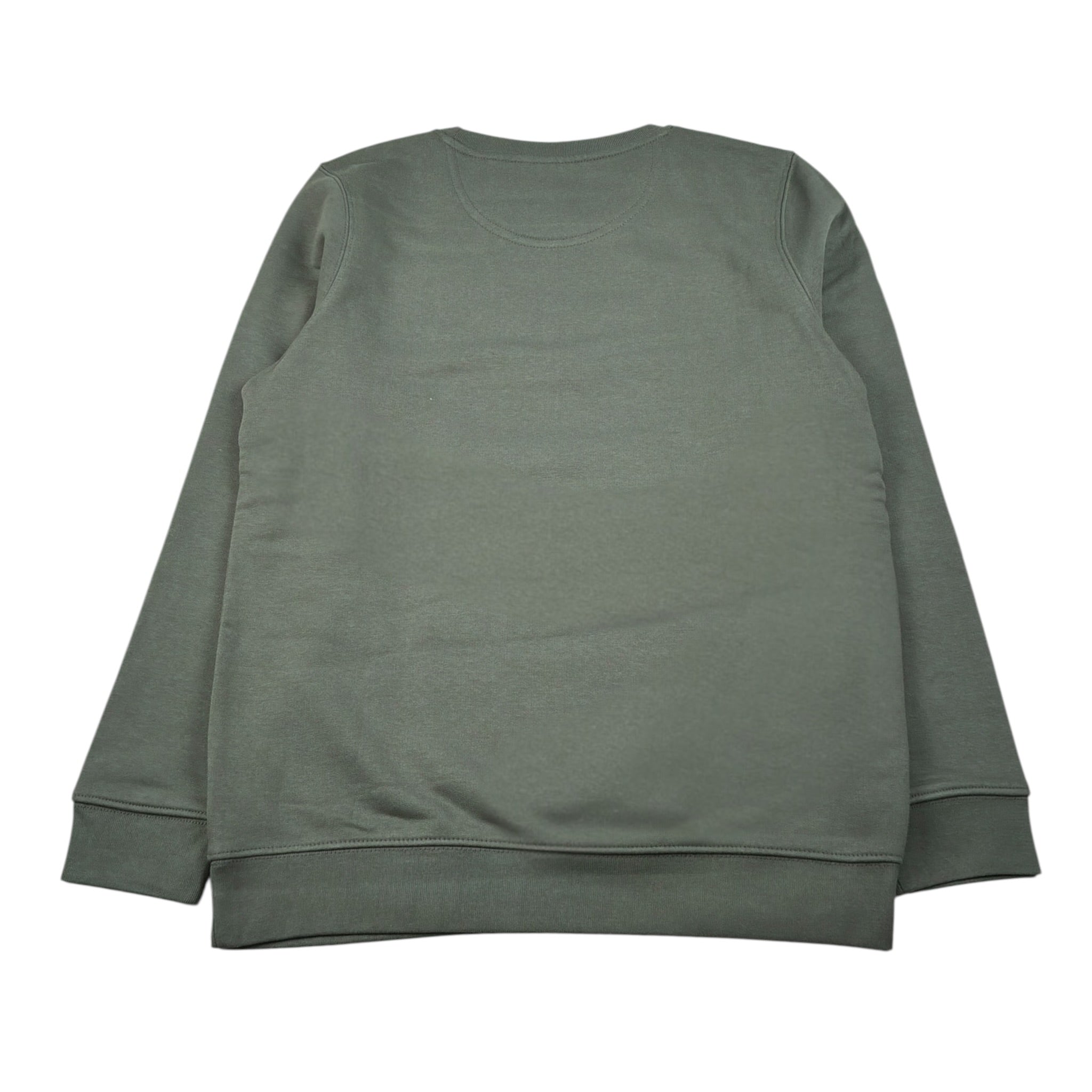 Walt Bay Felpa Chiusa Girocollo tinta unita Verde per Bambino FLPWB VERDE WALT BAY 