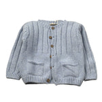 Wedoble Cardigan tinta unita Azzurro per Neonato 12504308A AZZURRO WEDOBLE 