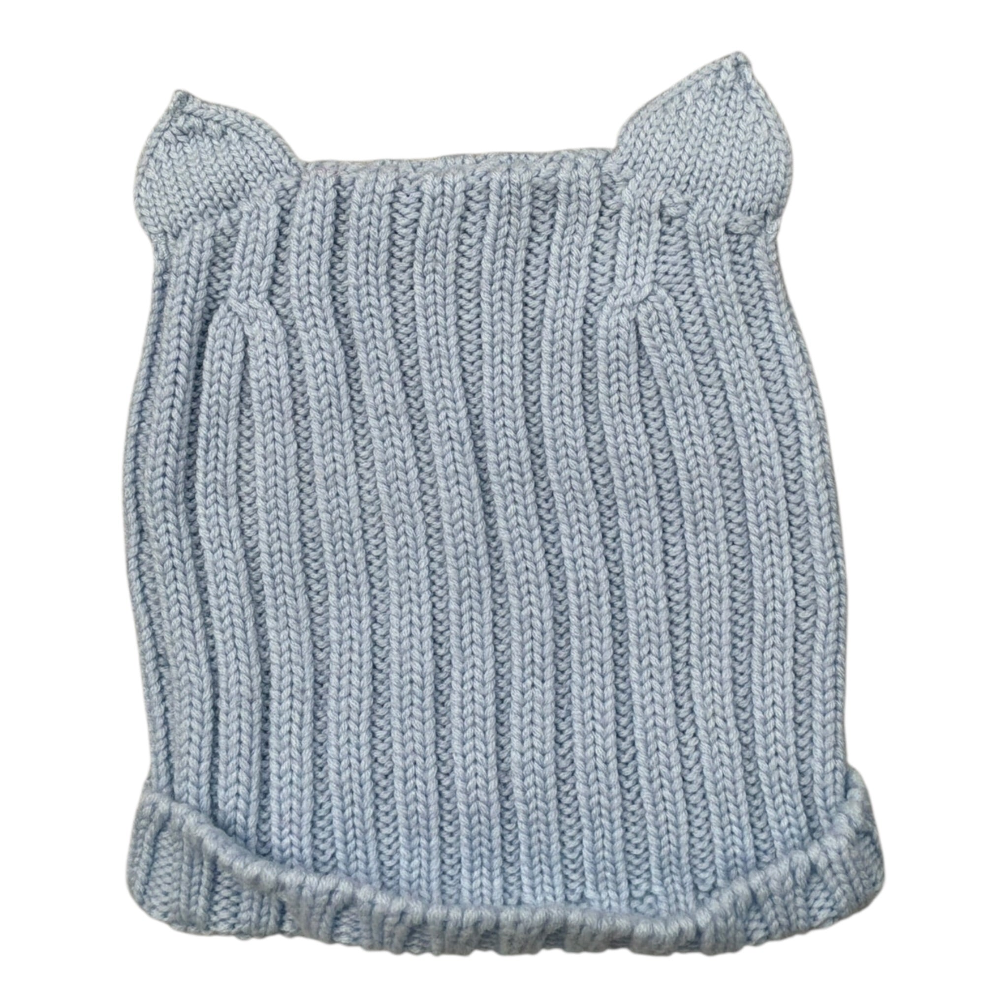 Wedoble Cappello tinta unita con Orecchie Azzurro per Neonata I2208307A AZZURRO WEDOBLE 