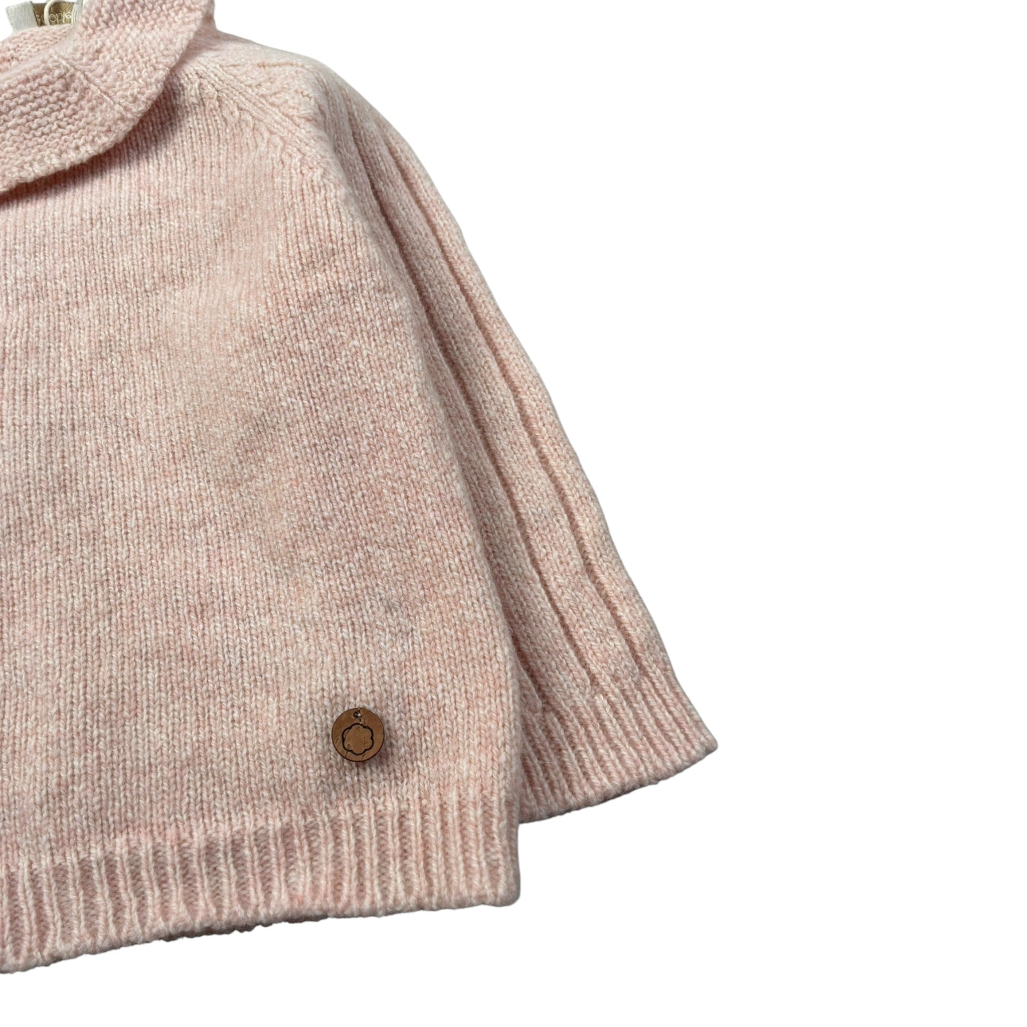 Wedoble Maglia tinta unita con Colletto Rosa per Neonata I2504301B ROSA WEDOBLE 